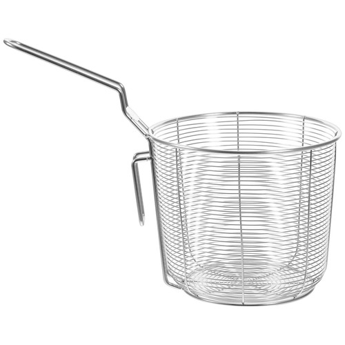 UUNVTOSU Spaghetti Pasta Strainer Mesh Pasta Basket Food Strainer Basket Deep Frying Basket with Handle Kitchen Colander Hot Pot Skimmer Filter Basket Dumpling Noodle Strainer Pasta Strainer Baskets