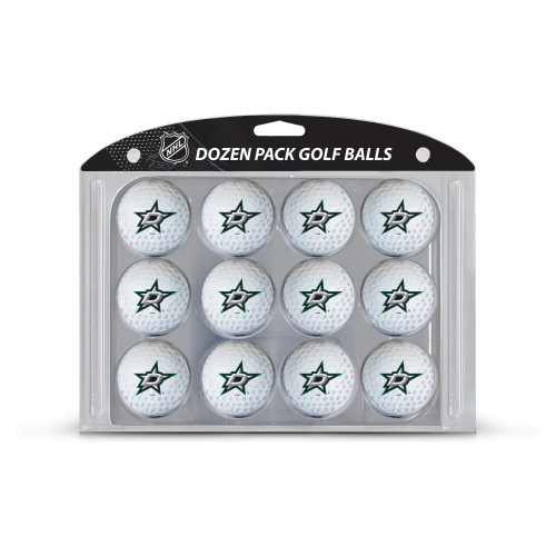 Team Golf NHL Dallas Stars Golf Balls, 12 Pack Dozen Regulation Size Golf Balls, 12 Pack, Full Color Durable Team Imprint