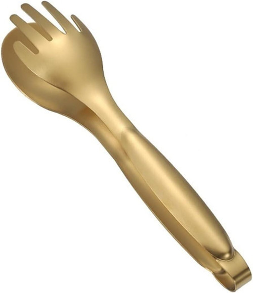 Kitchen Tongs? Serving Tongs?Frying Tongs?Cooking Food Tongs Stainless Steel Food Tongs Gold Sliver Kitchen Utensils Buffet Cooking Tools BBQ Clips Bread Steak Tong Clip Kitchen Accessories (Color : G