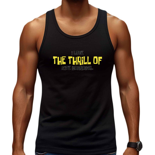 Kite Gift Ideas for Ns and Family, for Grandson's Graduation - I Love 64, Grey Men Women Multi Size Black Tank Top