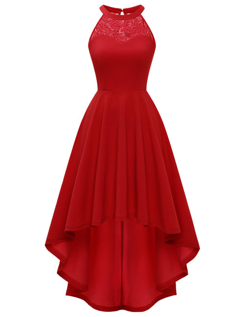 Bbonlinedress Women Red Formal Hi Lo Cocktail Dress Evening Prom Swing Homecoming Dress Red M Bbonlinedress Women Red Formal Hi Lo Cocktail Dress Evening Prom Swing Homecoming Dress Red M