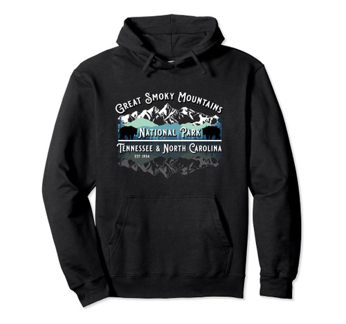 Great Smoky Mountains National Park Bear Hiking Souvenir Pullover Hoodie Great Smoky Mountains National Park Bear Hiking Souvenir Pullover Hoodie