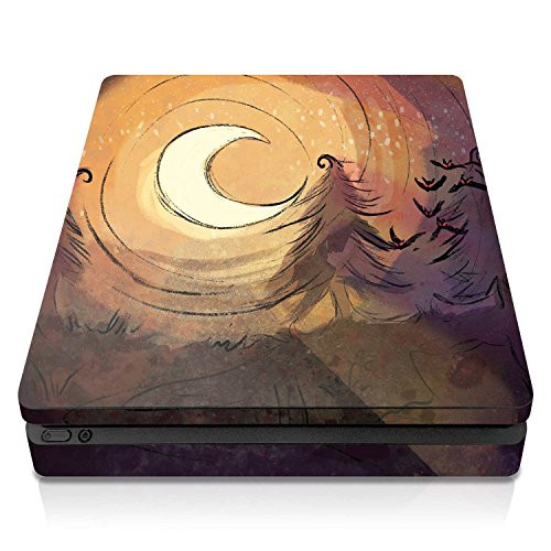 Controller Gear PS4 Slim Console Skin - Spooky Horizontal - PlayStation 4