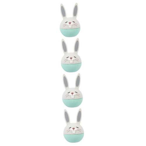 4pcs Kitchen Timer Kitchen Time Manager Timer for Cooking Mechanical Timer Work Timer Egg Timer Cooking Timer Desktop Timer Kids Visual Timer Baking Timer Rabbit Cute Student Abs