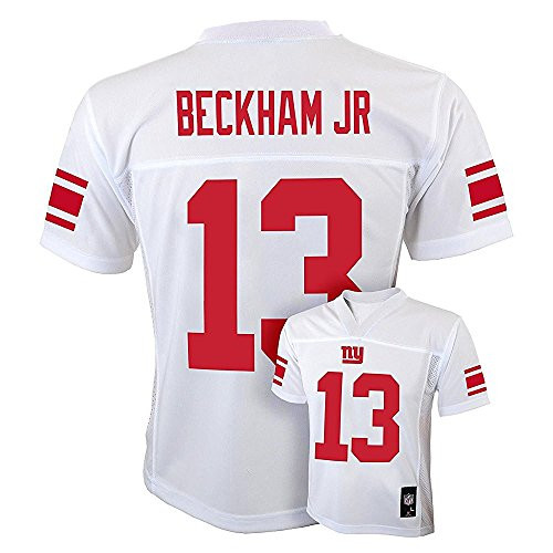Odell Beckham Jr. New York Giants NFL Youth White Road Mid-Tier Jersey (Youth Large 14-16)