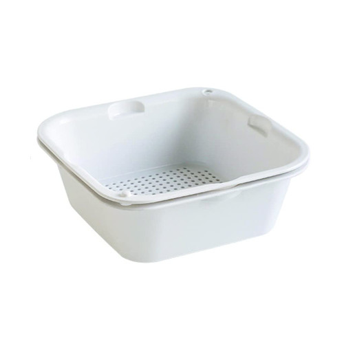 Pasta Strainer Basket Fruit Drainer Rice Strainer Household Strainers and Colanders Colander Kitchen Plastic Strainer Multifunctional Fruit Strainer Rice Washing Bowl Vegetable Washing Basket