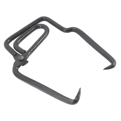 PRETYZOOM Freezer Holder Ice Factory Ice Lifter Tool Ice Tongs for Ice Bucket Ice Block Holder Ice Blocks Ice Tong for Ice Statue Ice Statue Tow Bar Large Iron Big Ice Cube