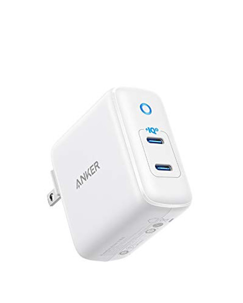 Anker 36W 2-Port PowerIQ 3.0 USB C Charger, PowerPort III Duo Compact Type C Wall Charger, Foldable Plug, Power Delivery for iPhone XR/Xs/Max/X/8/Plus, Galaxy S10/S9, Pixel 3a/3/XL, iPad Pro, and More