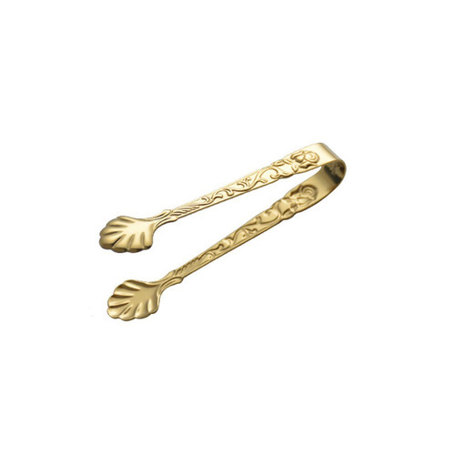 ZMQJEQANBG Mini Tongs Stainless Steel Ice Cube Clips Sugar Tongs Foods BBQ Clips Ice Clamp Tool Bar Kitchen Serving Tong Kitchen Accessories Tongs