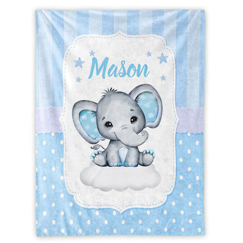 Personalized Elephant Baby Blanket for Baby Girl, Personalized Newborn Girl Gifts with Name, Newborn Baby Girls Blankets Custom, Elephant Baby Name Blanket (04) Personalized Elephant Baby Blanket for Baby Girl, Personalized Newborn Girl Gifts with Name, Newborn Baby Girls Blankets Custom, Elephant Baby Name Blanket (04)