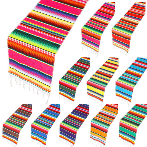 10 Pieces Mexican Serape Table Runners 14 x 84 Inch Mexican Theme Party Table Decorations Fringe Cotton Table Runner Cinco De Mayo Mexican Fiesta Party Runners Decor 10 Pieces Mexican Serape Table Runners 14 x 84 Inch Mexican Theme Party Table Decorations Fringe Cotton Table Runner Cinco De Mayo Mexican Fiesta Party Runners Decor