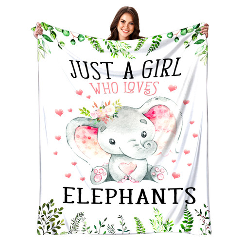 Elephant Blanket Gifts for Women Elephant Gifts for Elephant Lovers Soft Flannel Elephant Throw Blanket for Kids Adults 80"x60" Elephant Blanket Gifts for Women Elephant Gifts for Elephant Lovers Soft Flannel Elephant Throw Blanket for Kids Adults 80"x60"