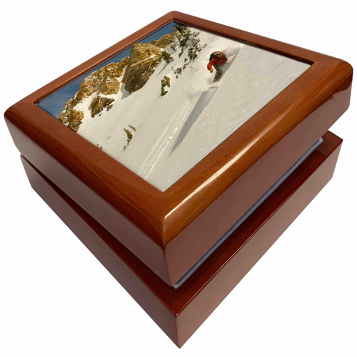 3dRose Snowboarder, Mineral Fork, Wasatch, Utah, USA - US45 HGA0337 - Howie Garber, Jewelry Box jb-147245-1 3dRose Snowboarder, Mineral Fork, Wasatch, Utah, USA - US45 HGA0337 - Howie Garber, Jewelry Box jb-147245-1