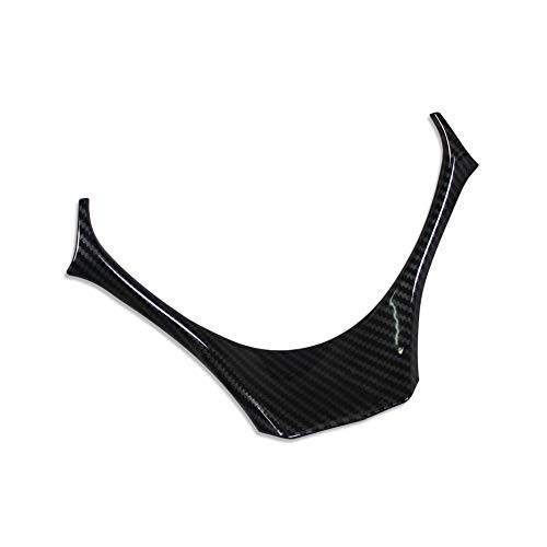 Rqing for Toyota CHR C-HR 2017 2018 2019 Wheel Steering Trim Panel Cover Trims ABS Carbon Fiber Pattern