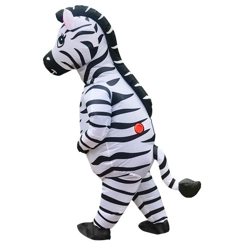 JASHKE Zebra Inflatable Costume Inflatable Zebra Costumes Halloween Costumes Adult