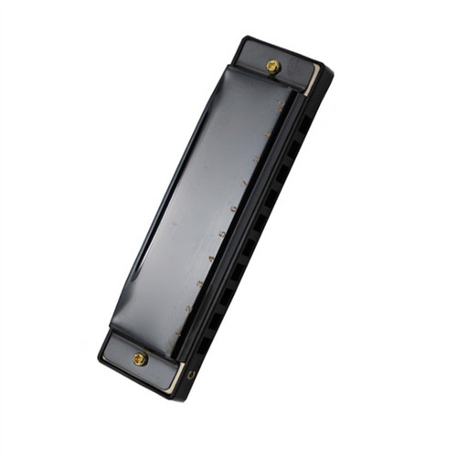 10 Hole C Key Diatonic Harmonica With Case Harp Musical Instrument For Harmonica Lovers Harmonica kit (Color : 02)
