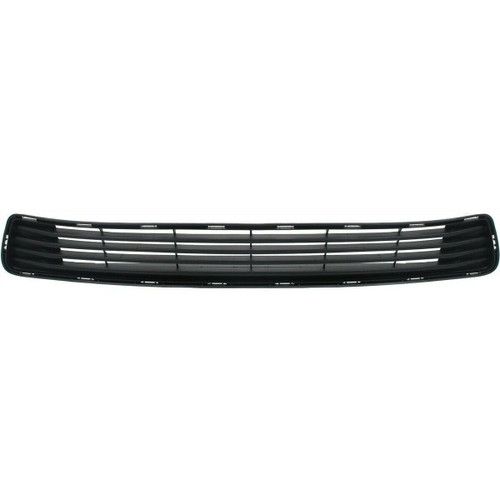 Whbgxwzy Bumper Grille Center Side Textured Black Plastic Grill 12727804