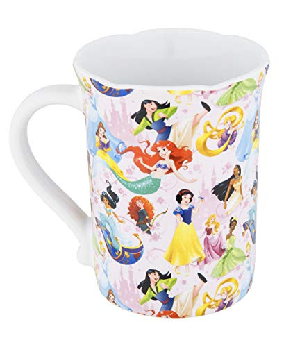 Disney Parks Princess Princesses Live Your Dreams Stoneware Ceramic Mug Cup
