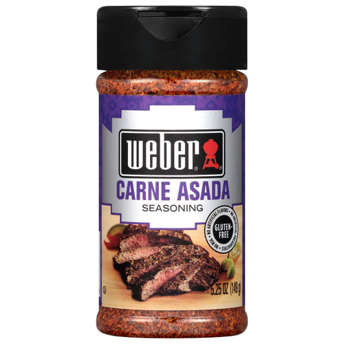 Weber Carne Asada Seasoning, 5.25 Ounce Shaker (Pack of 6)