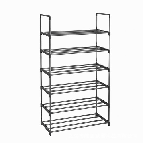 GERRIT Simple Shoe Rack, Stainless Steel Shoe Rack, Multi-Layer Assembly, dustproof Shoe Cabinet, Storage and Storage Rack for Household Entrance in Dormitory