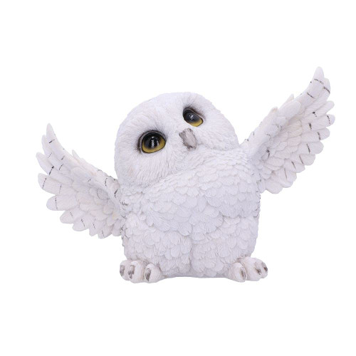 Nemesis Now Snowy Delight Owl Figurine 20.5cm, White