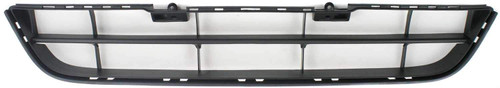 Evan Fischer Bumper Grille Compatible With 2006-2007 Honda Accord, Textured Black Plastic Front Center Sedan HO1036101
