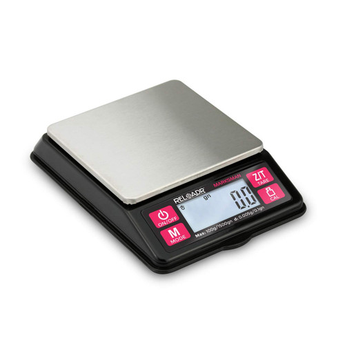 Truweigh Marksman Digital Reloading Scale - (100g x 0.005g - Black) - Digital Milligram Scale - Powder Scale for Reloading - Ammo Scale - Reloading Equipment Scale - Grain Scale - Precision Scale