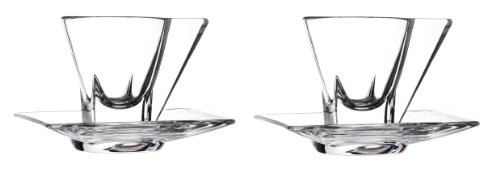 Fusion espresso cup and saucer pair (japan import)