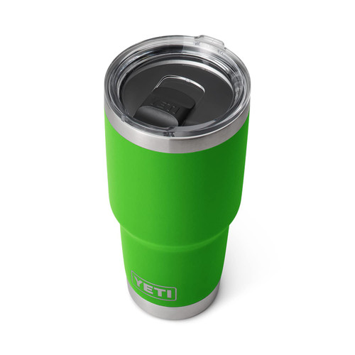 YETI Rambler 30 oz Tumbler, Stainless Steel, Vacuum Insulated with MagSlider Lid, Canopy Green