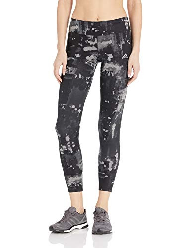adidas Running Response City Magnetism 7/8 Tights, Grey Three/Grey Five/Black, X-Large