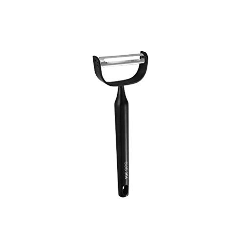 Peeler Stainless Steel Multi-function Vegetable Peeler Julienne Cutter Peeling Knife Potato Carrot Grater Kitchen Tool (Color : Black)