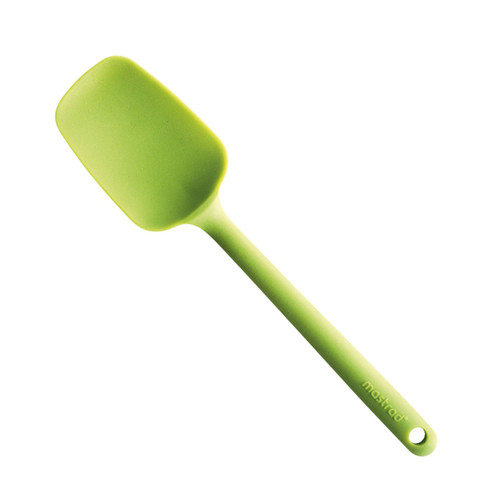Mastrad Silicone Spoon Spatula, Green, 1.6 x 27.5 x 6.5 cm