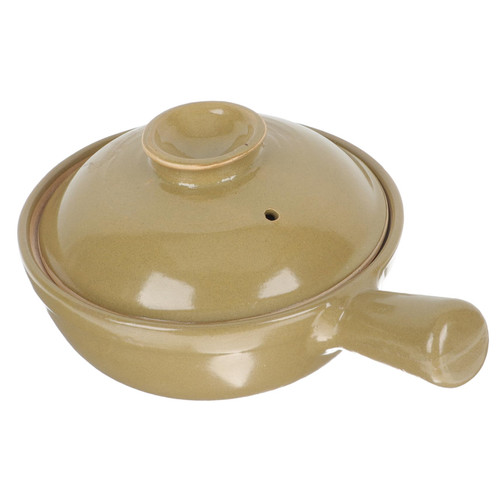 PRETYZOOM Terracotta Casserole Soup Saucepan Casserole Pot with Lid Shabu Pot Stew Pots with Lids Ceramic Casserole Dish with Lid Japanese Pot Individual Rough Soil With Cover Clay