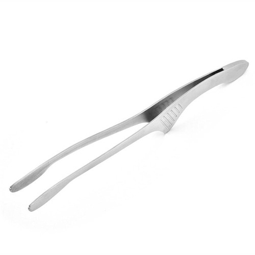 Cooking Tongs Barbecue Clip, Stainless Steel Barbecue Tool Clip Kitchen Cooking Tongs for Steak Fish Bread Steak Clamps