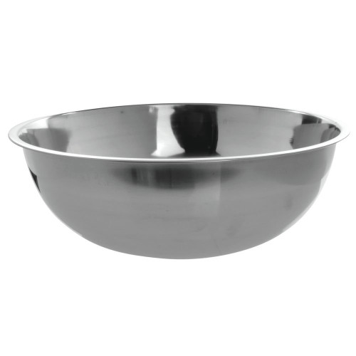 HUBERT 13 qt Mixing Bowl 24 Gauge Stainless Steel - 16 1/2"Dia x 5 3/5"D