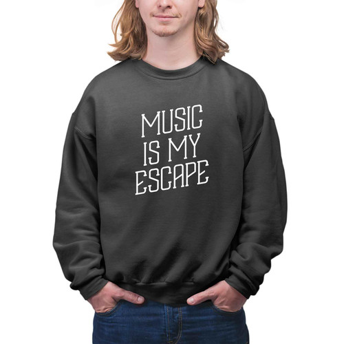 Hippie Guitar Pick for Music Lovers, Great Father's Day Present - Gift for Guitarists and Music Fans Multi Size Black Sweatshirt