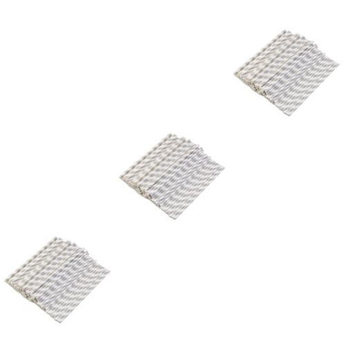 LALAFINA 600 Pcs Straws Party Straw Paper Pipettes Drinking Straw Paper Straw for Drinking Colored Paper Disposable