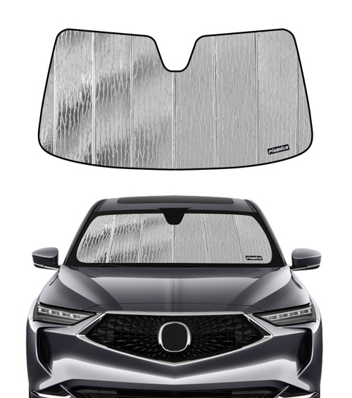 Pigenius Windshield Sun Shade for 2022-2023 Acura MDX, Automotive Interior Sun Protection - Premium Folding Sunshade Pigenius Windshield Sun Shade for 2022-2023 Acura MDX, Automotive Interior Sun Protection - Premium Folding Sunshade