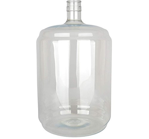 Vintage Shop B00FBWSTEG Carboy5 Plastic PET Carboy, 5 Gallon, Clear