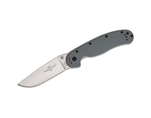 Ontario Knife Company ON8848GY: Rat I Linerlock Gray