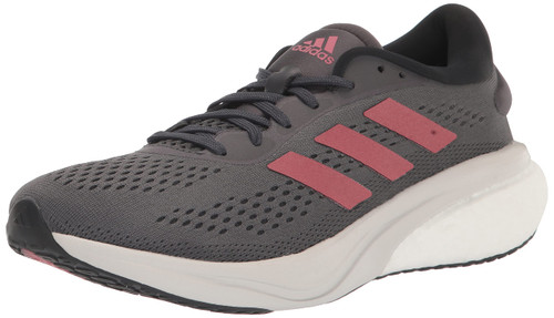 adidas Women's Supernova 2 Running Shoe, Grey/Wonder Red/Black, 11