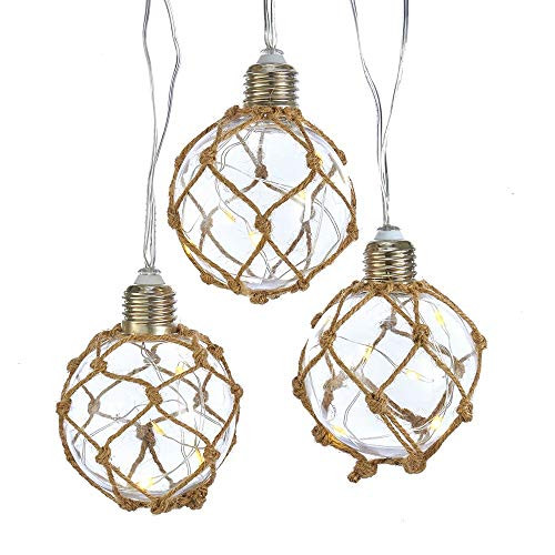 Kurt S. Adler UL2310 Light Set, 143.93", Brown, Clear