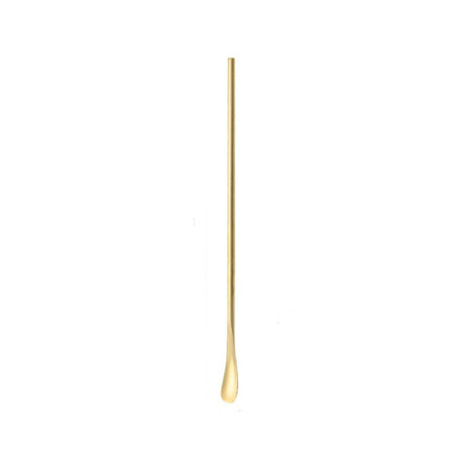 MIKMAX Tea Spoons Simple Long Handle Stirring Rod Stainless Steel Coffee Honey Mixing Stirring Spoon Ice Cream Dessert Teaspoon Kitchen Tableware