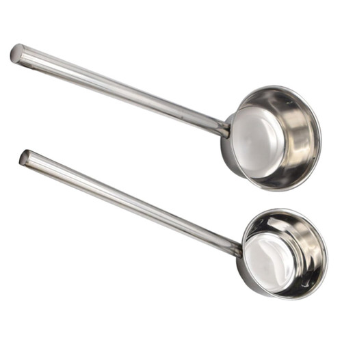 2Pcs wok spoon ladle spoon household water ladle thicken water ladle large ladle metal water ladle ladles for cooking spoon for water Multipurpose small tools Stainless steel