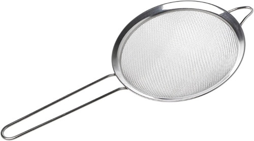 sieves ,Sifter Kitchen Stainless Steel Flour Tea Strainer Mesh Colander Sieve Sifter