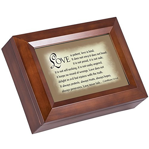 Cottage Garden Love Patient Kind Never Fails Woodgrain Digital Keepsake Music Box Plays My Wish Cottage Garden Love Patient Kind Never Fails Woodgrain Digital Keepsake Music Box Plays My Wish