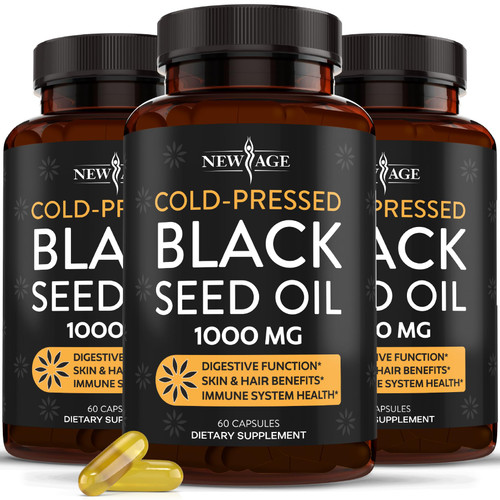 Black Seed Oil Softgel Capsules - Premium Cold-Pressed Nigella Sativa Producing Pure Black Cumin Seed Oil - Non-GMO & Vegetarian (180 Softgels) Black Seed Oil Softgel Capsules - Premium Cold-Pressed Nigella Sativa Producing Pure Black Cumin Seed Oil - Non-GMO & Vegetarian (180 Softgels)