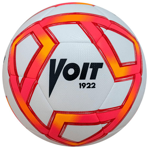 Voit Soccer Ball No. 5 for Training Liga MX Apertura 2022, White and Blue: Fusion of Innovation and Passion, Perfect for Amateur Football Enthusiasts, Hybrid Tech