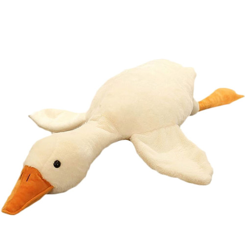 Doireum Swan Stuffed Animal, 5.5 lbs Weighted Stuffed Animals Plush Swan Toy Big Goose Weighted Plush Animals Duck Stuffed Animals Plush Pillow Toy Gifts for Kids, 35.43" Doireum Swan Stuffed Animal, 5.5 lbs Weighted Stuffed Animals Plush Swan Toy Big Goose Weighted Plush Animals Duck Stuffed Animals Plush Pillow Toy Gifts for Kids, 35.43"