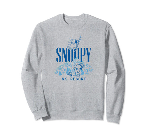 Peanuts - Snoopy Ski Resort Mountains Sweatshirt